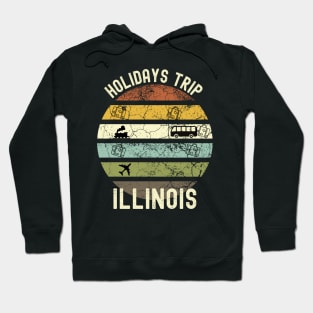 Holidays Trip To Illinois, Family Trip To Illinois, Road Trip to Illinois, Family Reunion in Illinois, Holidays in Illinois, Vacation in Hoodie